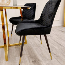 Load image into Gallery viewer, Luna Velvet Dining Chair - ALL COLOURS