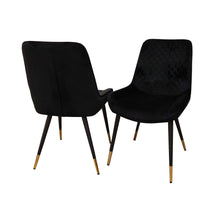 Load image into Gallery viewer, Luna Velvet Dining Chair - ALL COLOURS