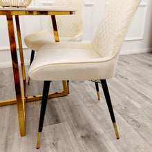 Load image into Gallery viewer, Luna Velvet Dining Chair - ALL COLOURS