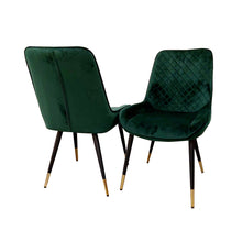Load image into Gallery viewer, Luna Velvet Dining Chair - ALL COLOURS