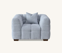 Load image into Gallery viewer, Aluxo Tribeca Sofa Range in Pearl Boucle Fabric