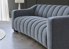 Load image into Gallery viewer, ALUXO® Astoria 3 Seater Sofa in Iron Boucle