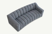 Load image into Gallery viewer, Aluxo Astoria 3 Seater Sofa in Iron Boucle Fabric