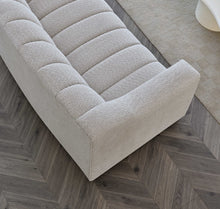 Load image into Gallery viewer, Aluxo Astoria 3 Seater Sofa in Oatmeal Boucle Fabric