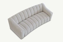 Load image into Gallery viewer, Aluxo Astoria 3 Seater Sofa in Oatmeal Boucle Fabric