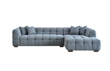 Load image into Gallery viewer, ALUXO® Tribeca Corner Group in Iron Boucle