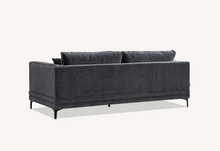 Load image into Gallery viewer, Aluxo Lenox Sofa Range in Steel Velvet