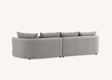 Load image into Gallery viewer, Aluxo Rubin Corner Chaise in Pebble Boucle