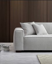 Load image into Gallery viewer, Aluxo Dakota Sofa Range in Pebble Boucle