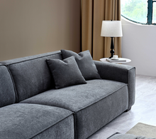 Load image into Gallery viewer, ALUXO® Dakota Sofa Range in Charcoal Boucle