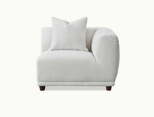 Load image into Gallery viewer, Aluxo Lottie Modular Corner Group in Polar Boucle