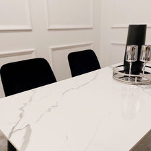 Load image into Gallery viewer, Titus 1.4 Black Dining Table with Sintered Stone Top