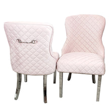 Load image into Gallery viewer, Kate Dining Chair in Pink Velvet