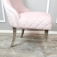 Load image into Gallery viewer, Kate Dining Chair in Pink Velvet