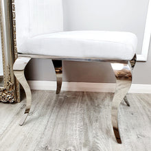 Load image into Gallery viewer, Nicole Dining Chair ALL COLOURS with Plain Back, Line & Cross Stitch