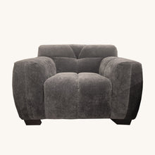 Load image into Gallery viewer, Aluxo Harlem Sofa Range in Chocolate Velvet
