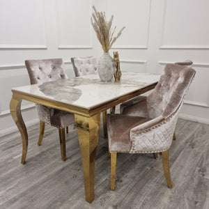 Bentley Gold Dining Chair