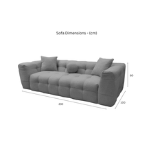 Load image into Gallery viewer, **PROMO** The Bubble Boucle 3 Seater Sofa
