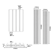 Load image into Gallery viewer, Composite Exterior Slat Wall Cladding – Waterproof, UV‑Resistant - Standard Slat
