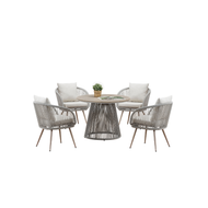 Cove Outdoor Dining Set - Natural - 4 Seater