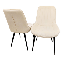 Load image into Gallery viewer, 4 x Dido Dining Chairs in Cream
