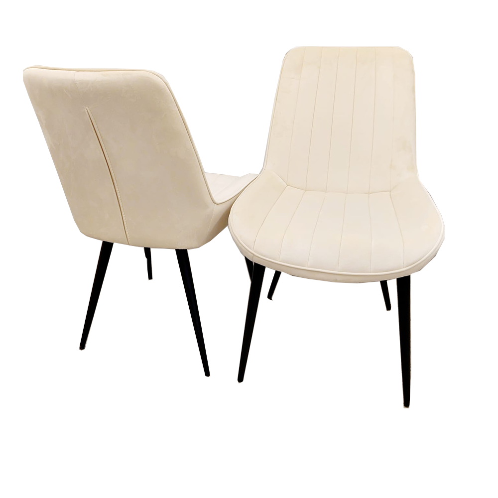 4 x Dido Dining Chairs in Cream