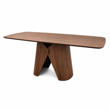 Load image into Gallery viewer, ALUXO® Elegantia Walnut Dining Table
