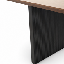 Load image into Gallery viewer, ALUXO® Genesis Walnut Dining Table

