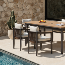 Load image into Gallery viewer, ALUXO® Hemera Outdoor Range - 6 Seater Dining Set
