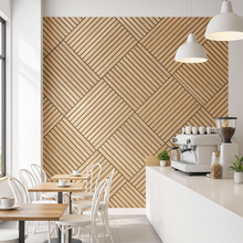 Load image into Gallery viewer, Acoustic Pattern Wall Panels - Square  - 60 x 60cm (4 pack)
