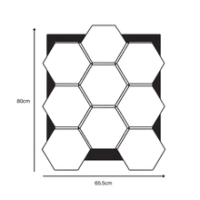Load image into Gallery viewer, Acoustic Pattern Wall Panels - Hexagon - 70cm x 60cm (5 pack)
