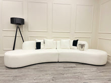 Load image into Gallery viewer, Miami Curved Cinema Boucle Sofa
