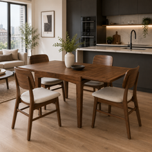 Load image into Gallery viewer, ALUXO® Journey Walnut Dining Table
