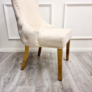 Kensington Dining Chair Gold Legs