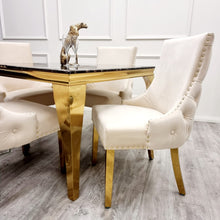 Load image into Gallery viewer, Kensington Dining Chair Gold Legs
