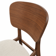 Load image into Gallery viewer, ALUXO® Kingswood Walnut Dining Chair
