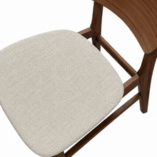 Load image into Gallery viewer, ALUXO® Kingswood Walnut Dining Chair
