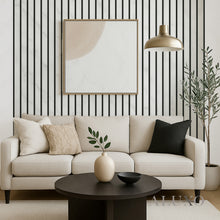 Load image into Gallery viewer, Acoustic Slatted Wall Panels - Luxe Finish - 240cm x 60cm (4 pack)

