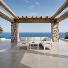Load image into Gallery viewer, ALUXO® Sofia Outdoor Range - 8 Seater Corner Lounge Set
