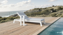 Load image into Gallery viewer, ALUXO® Dasia Outdoor Sun Lounger - White
