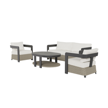 Load image into Gallery viewer, ALUXO®  Selene Outdoor Lounge Set - Wicker - 5 Seater
