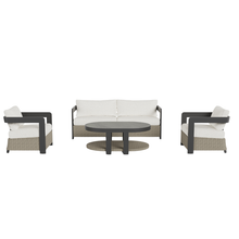 Load image into Gallery viewer, ALUXO®  Selene Outdoor Lounge Set - Wicker - 5 Seater
