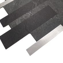 Load image into Gallery viewer, Self Adhesive 3D Mosaic Wall Tiles - Slate - 30cm x 30cm (10 pack)
