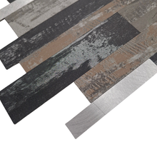 Load image into Gallery viewer, Self Adhesive 3D Mosaic Wall Tiles - Slate - 30cm x 30cm (10 pack)
