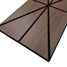 Load image into Gallery viewer, Superlightweight Harlequin - Self Adhesive Acoustic Wall Panels - 120cm x 30cm (4 pack)
