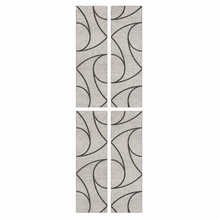 Load image into Gallery viewer, Superlightweight Spiral - Self Adhesive Acoustic Wall Panels - 120cm x 30cm (4 pack)
