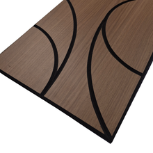 Load image into Gallery viewer, Superlightweight Spiral - Self Adhesive Acoustic Wall Panels - 120cm x 30cm (4 pack)
