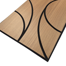 Load image into Gallery viewer, Superlightweight Spiral - Self Adhesive Acoustic Wall Panels - 120cm x 30cm (4 pack)
