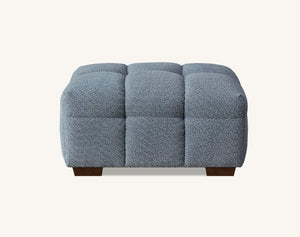 Aluxo Tribeca Corner Group in Iron Boucle Fabric