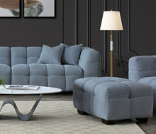 Load image into Gallery viewer, Aluxo Tribeca Corner Group in Iron Boucle Fabric

